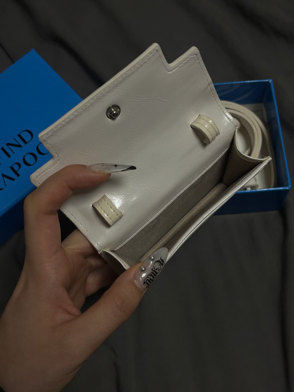 [새상품] 파인드 카푸어 미니월렛 아이보리 상품이미지2