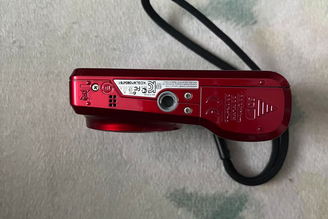 코닥 c1530 레드 키키 빈티지 카메라 디카 상품이미지4