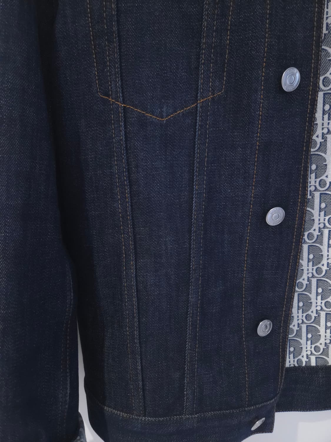 [새상품급] 디올 오블리크 데님 청자켓 48Size 상품이미지5