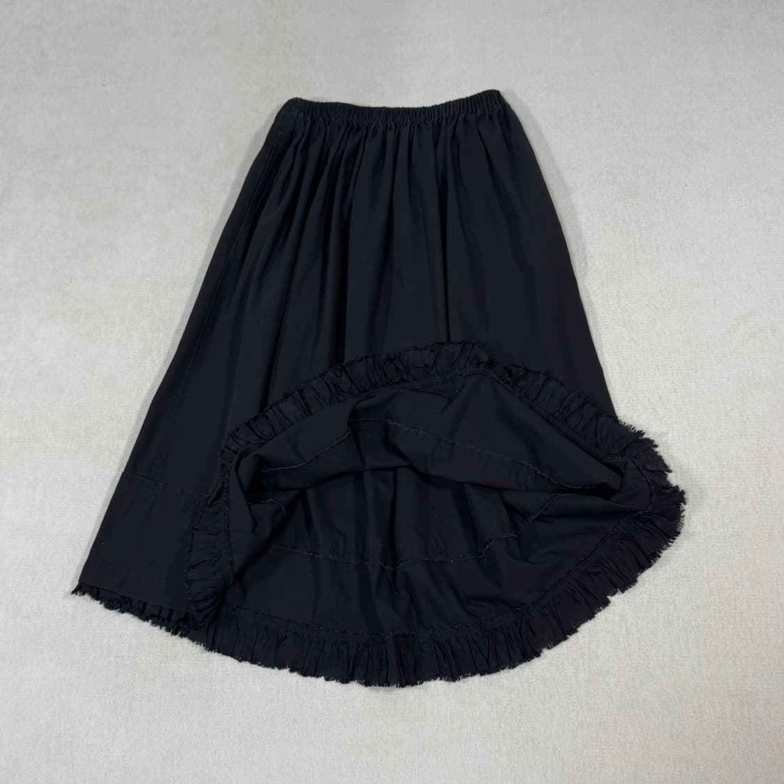 Maxi Black Long skirt 상품이미지3