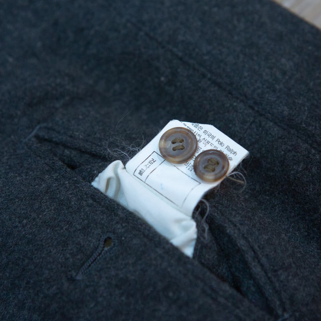 80s 폴로 랄프로렌 울 트라우저 [Made in Korea] 상품이미지9