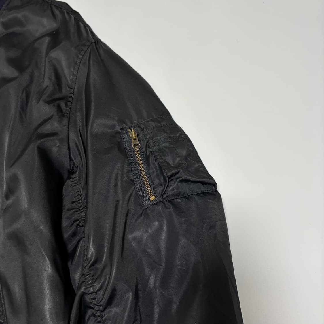 본마를렌(BONMARLEN) 레트로 오버사이즈 MA-1 항 상품이미지2