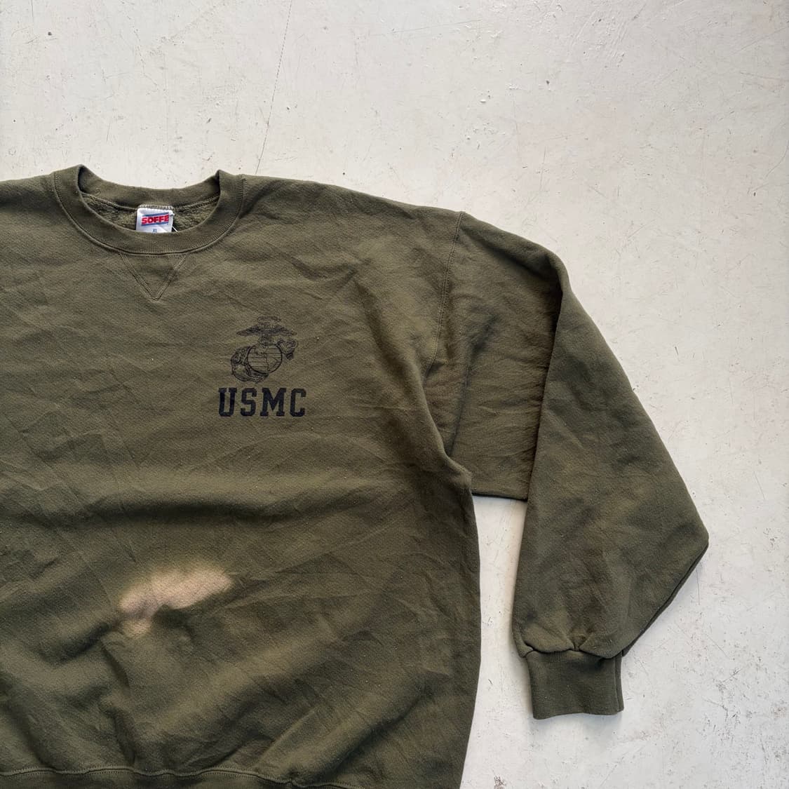 USMC SOFFE OG 빈티지 스웻셔츠 XL 상품이미지2