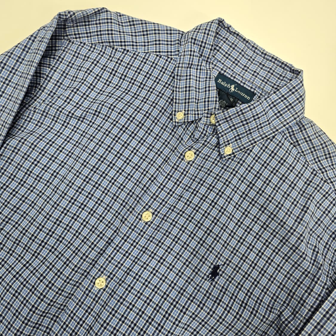 14-16t 랄프로렌 체크 셔츠 상품이미지2