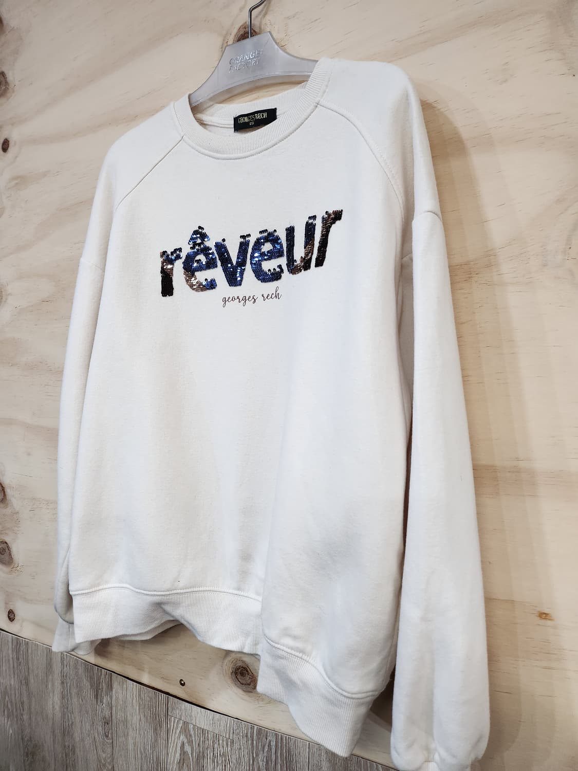 393) 조르쥬 레쉬 기모 맨투맨티 상품이미지3