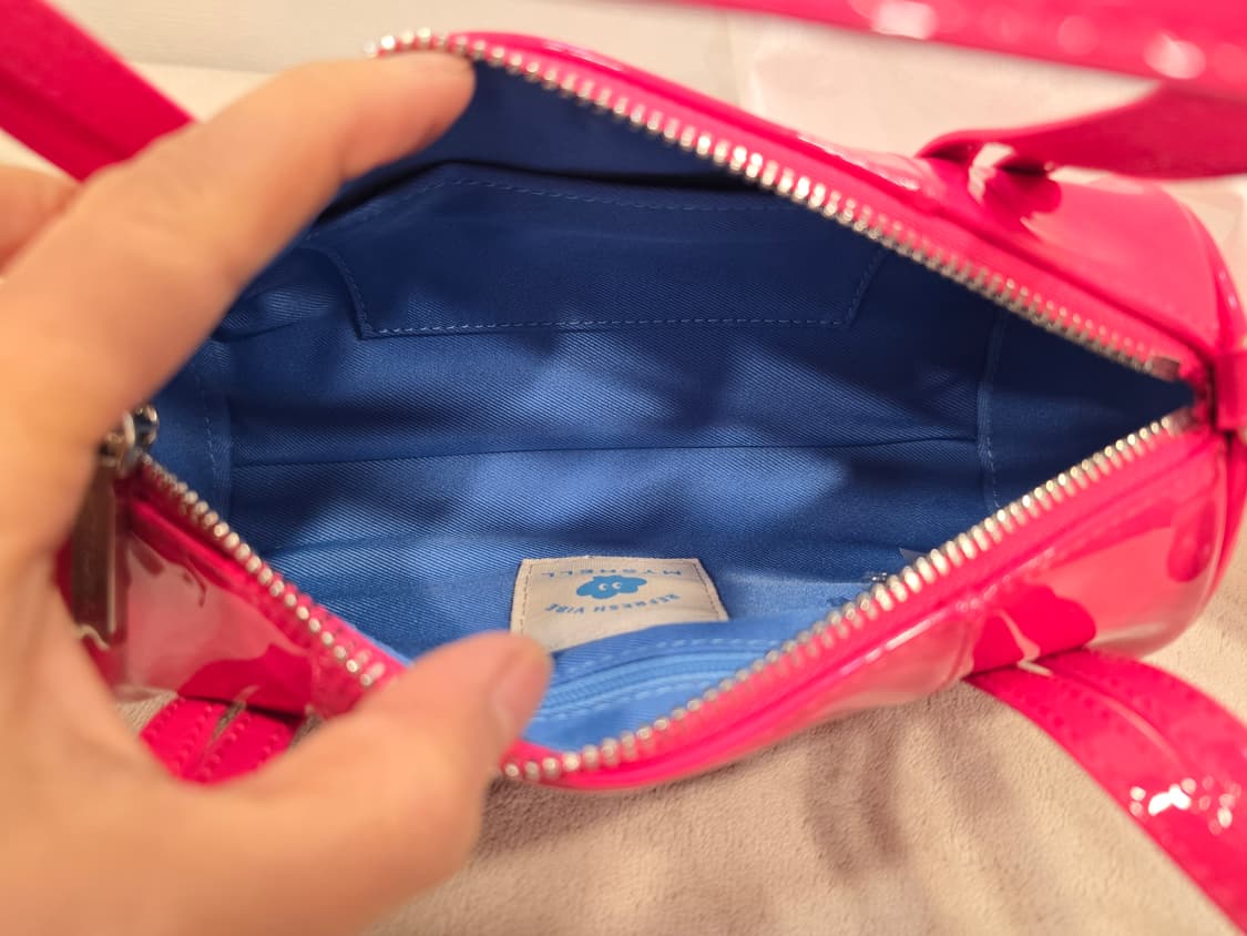 새상품) 마이쉘 MyShell 퍼스트쉘 핑크 미니 토트백 크로스백 상품이미지9