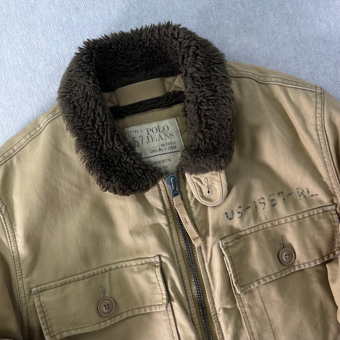 100 폴로랄프로렌 진스 USRL 덱 워크 자켓 상품이미지2