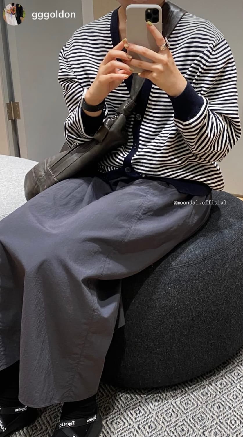문달 니콜슨 가디건 스트라이프  상품이미지4