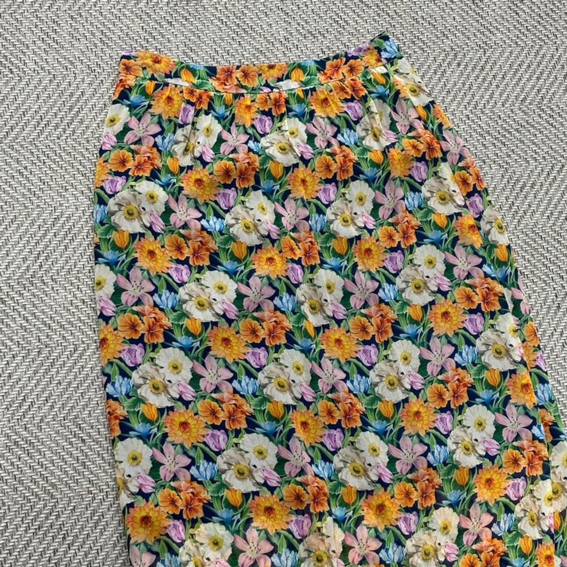 아떼바네사 브루노 플라워 패턴 스커트v0372 상품이미지5