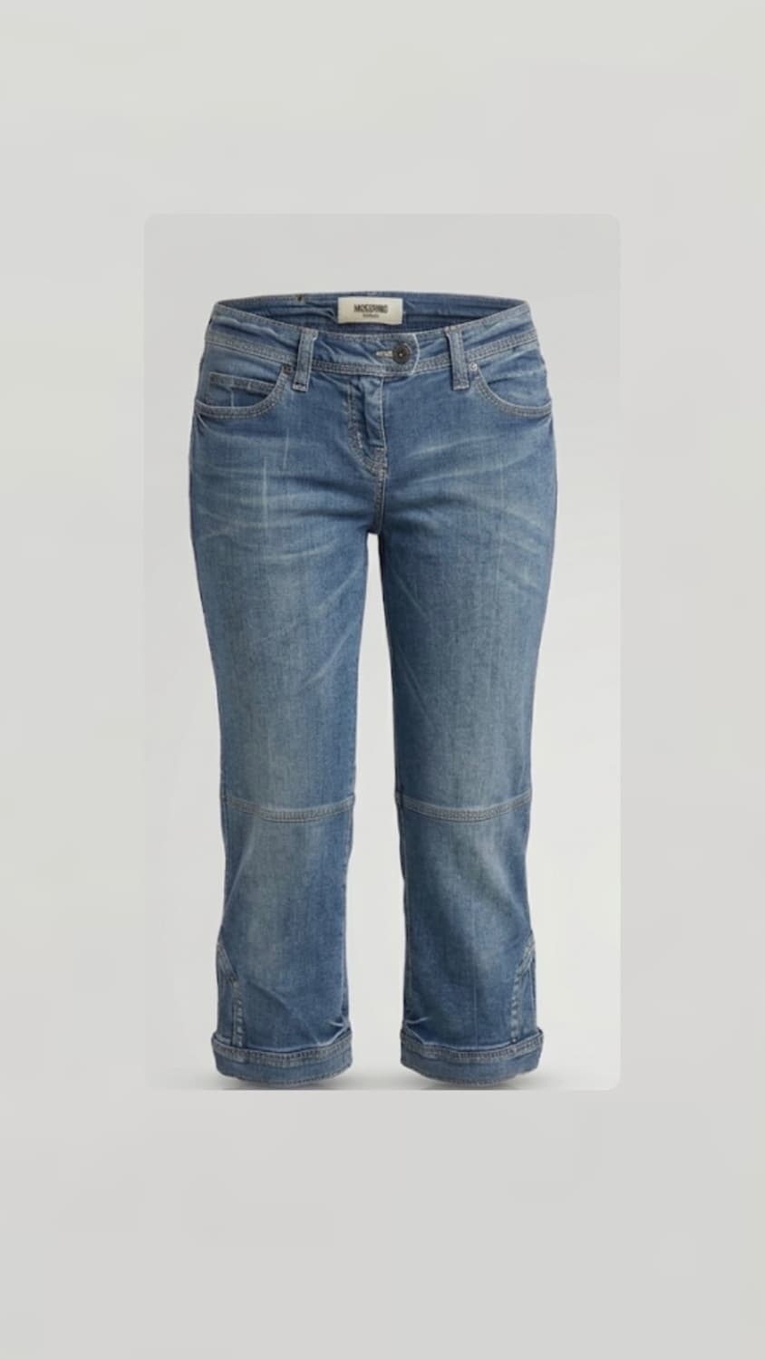 Moschino low rise capri jeans 카프리팬츠 상품이미지1