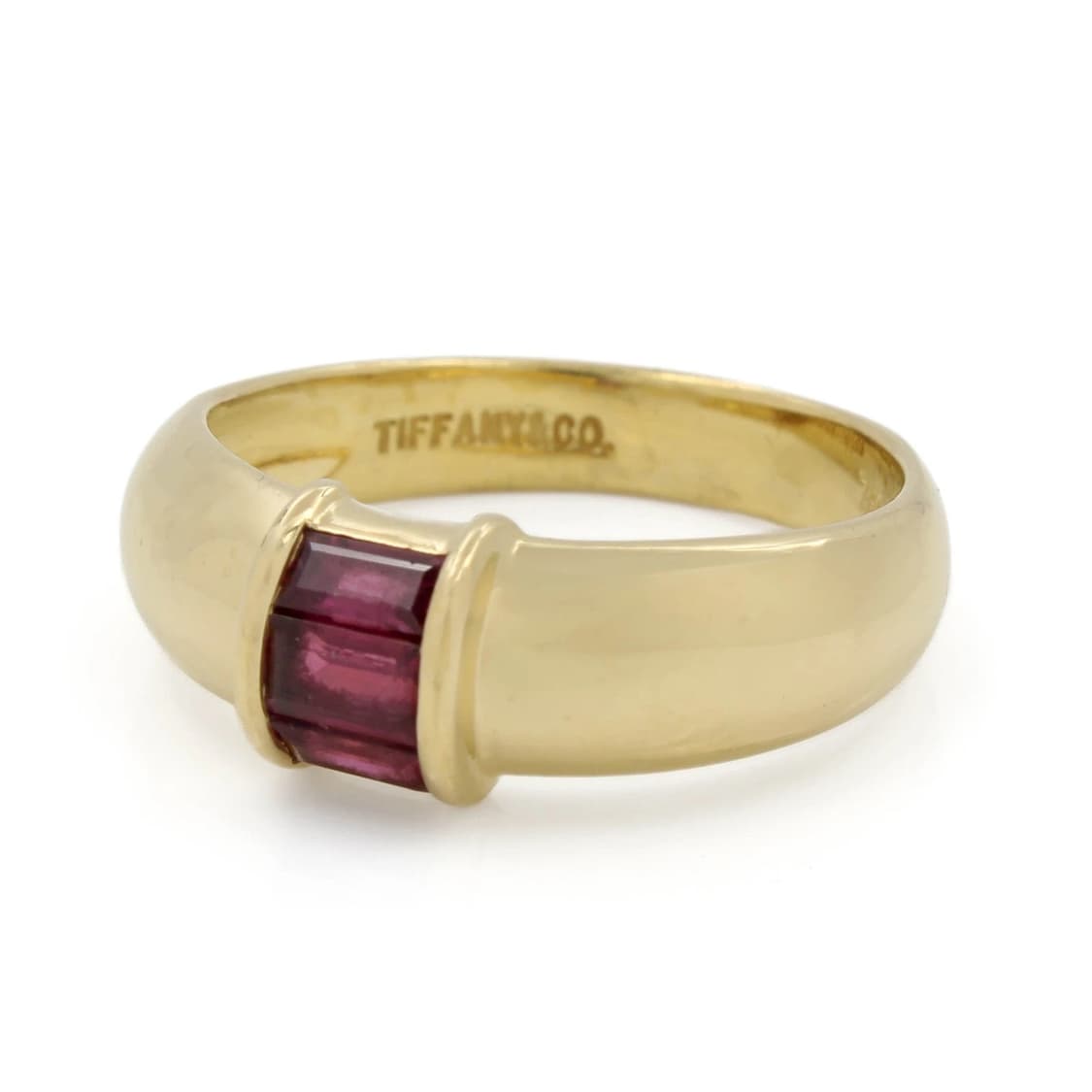 티파니앤코 스태킹 밴드 루비 바게트 3포인트 18K 골드 상품이미지2