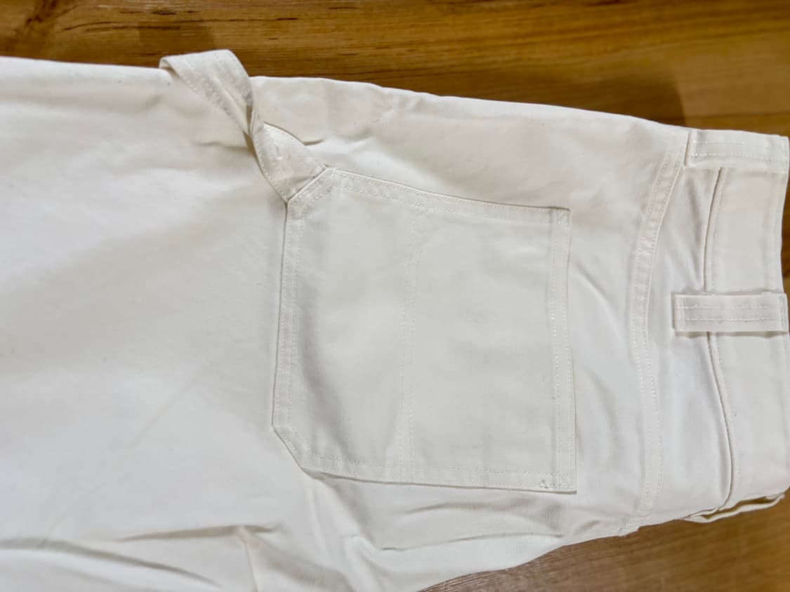 ARKET 아르켓 오프화이트 카펜터 쇼츠 상품이미지5