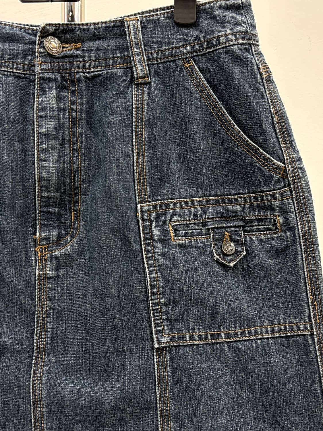 빈티지 데님 스커트 상품이미지4