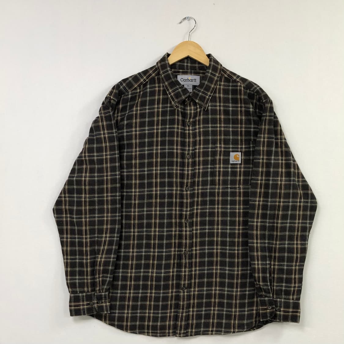 XL 칼하트 체크 남방 상품이미지2