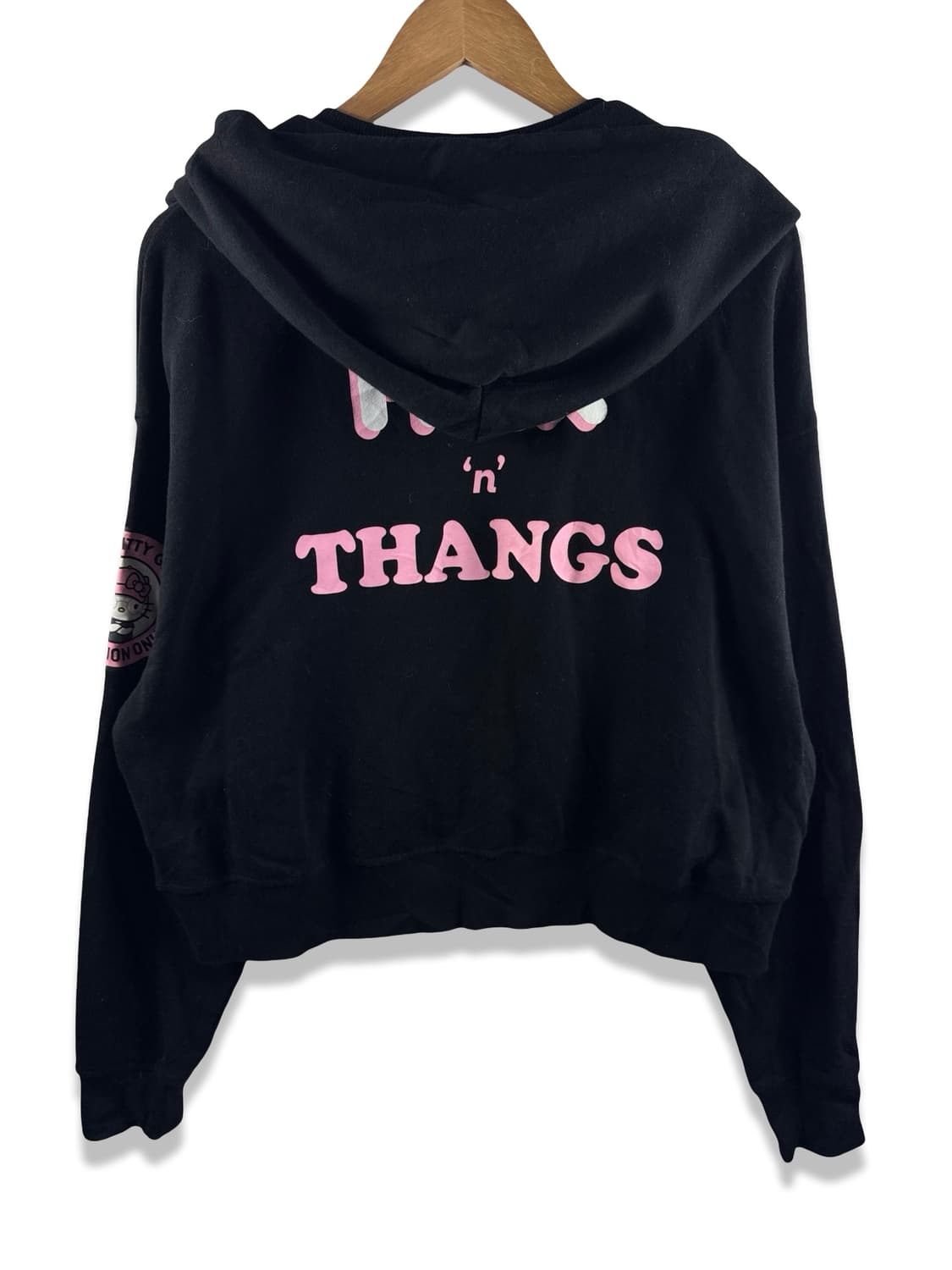 헬로키티갱 아방 가오리핏 후드티2549 상품이미지1