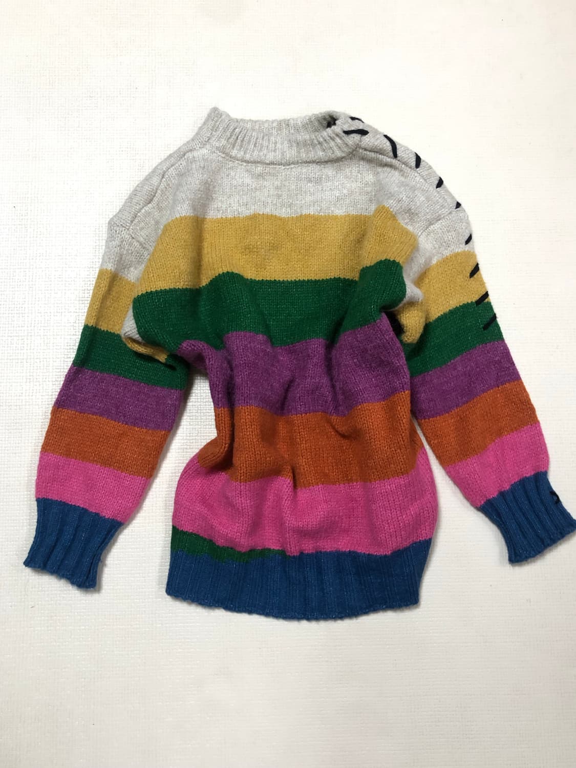 빈티지 비비드 컬러 스프라이트 니트 상품이미지9