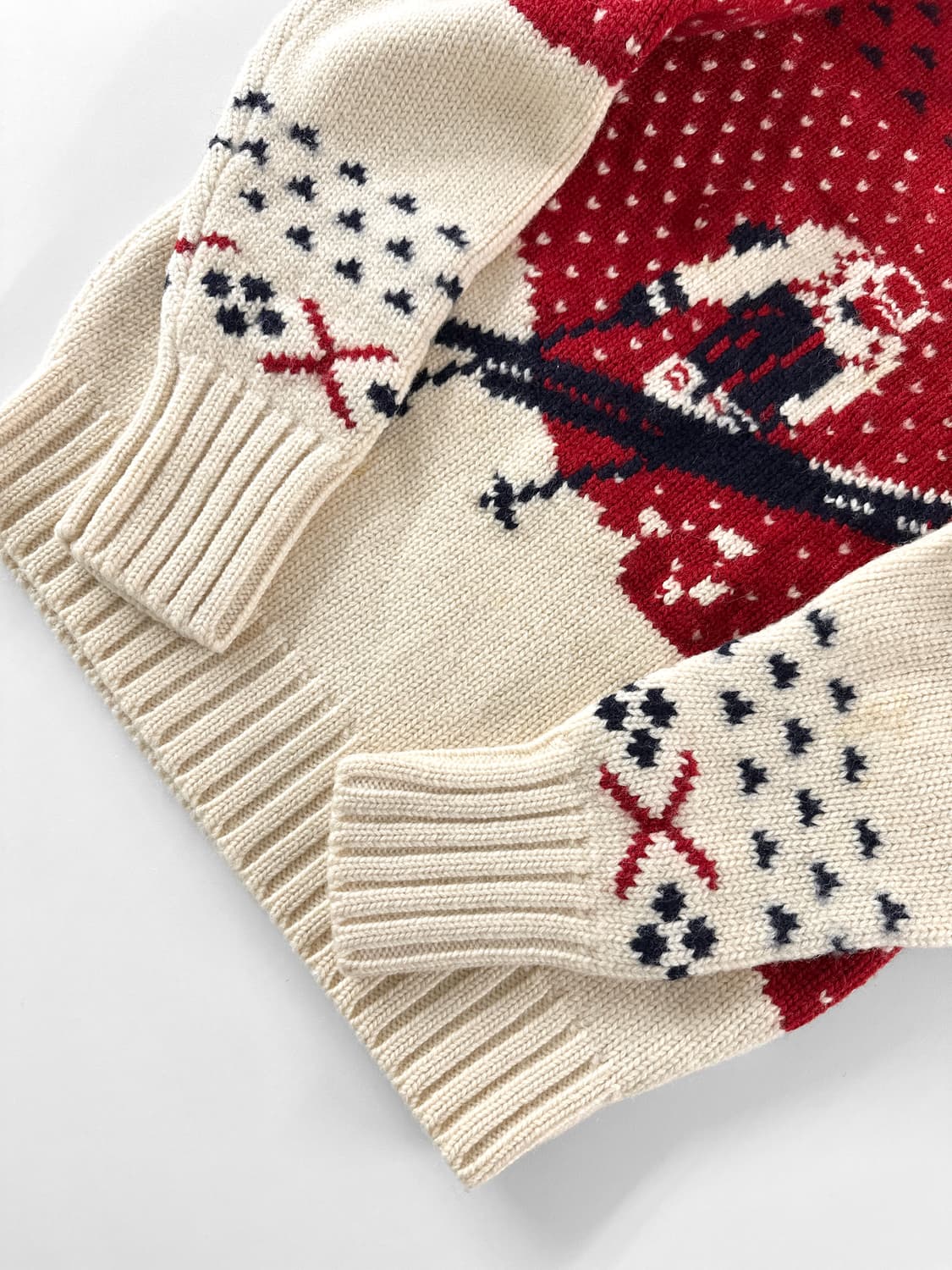 (Rare) 90s 폴로 랄프로렌 다운힐 스키어 울 스웨터 상품이미지7