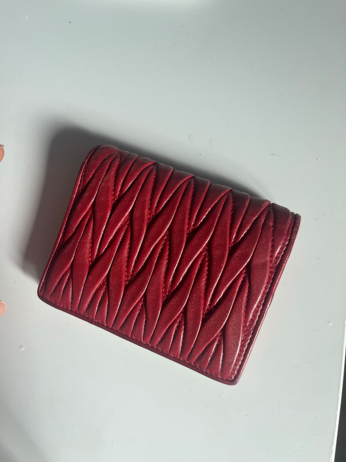 미우미우 마테라쎄 지갑 상품이미지3