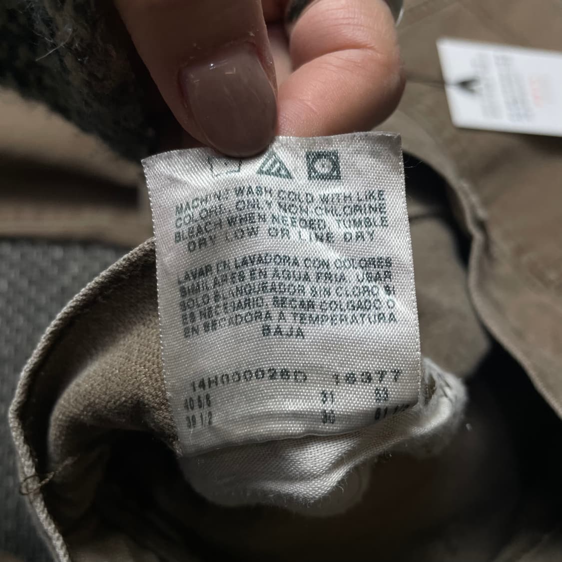 (38) 러스틀러 연브라운 백카고 데님 팬츠 상품이미지6