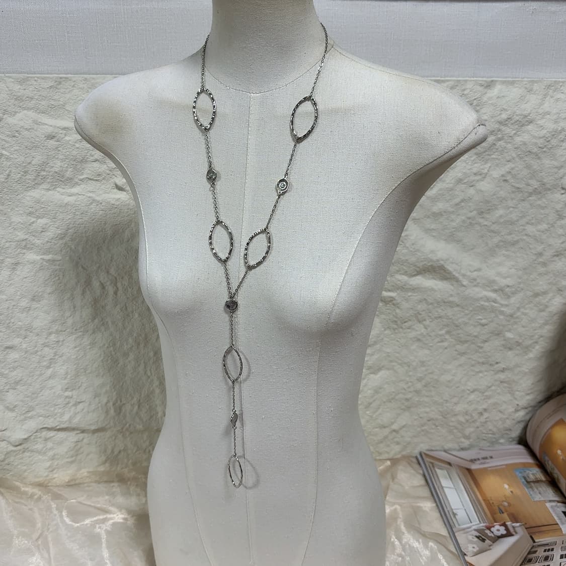 빈티지 Cato1946 해머링 링 목걸이 상품이미지1