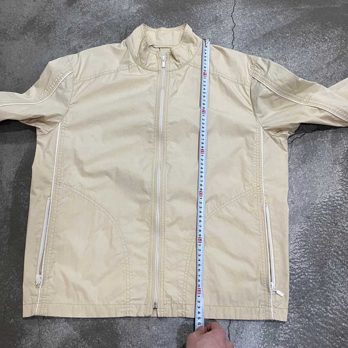 N308 휴고보스 디테일 절개 자켓 바람막이 상품이미지7