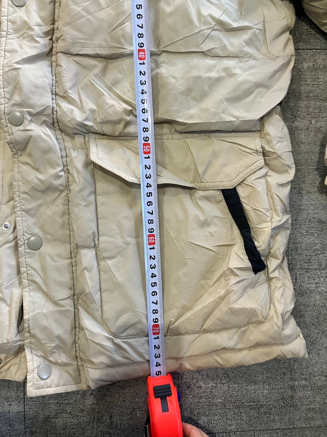 일본빈티지 Delizia 올드스쿨아메카지 구스다운 패딩자켓 상품이미지3