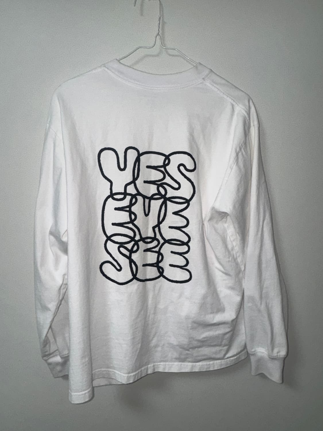 예스아이씨 롱슬리브 긴팔 화이트 s 상품이미지2