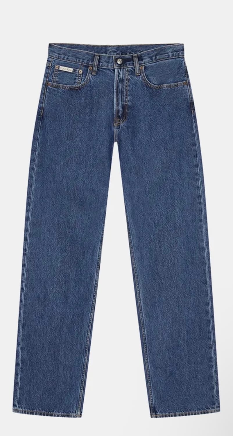 Calvin Klein 90s Straight Denim (다크블루) 상품이미지1
