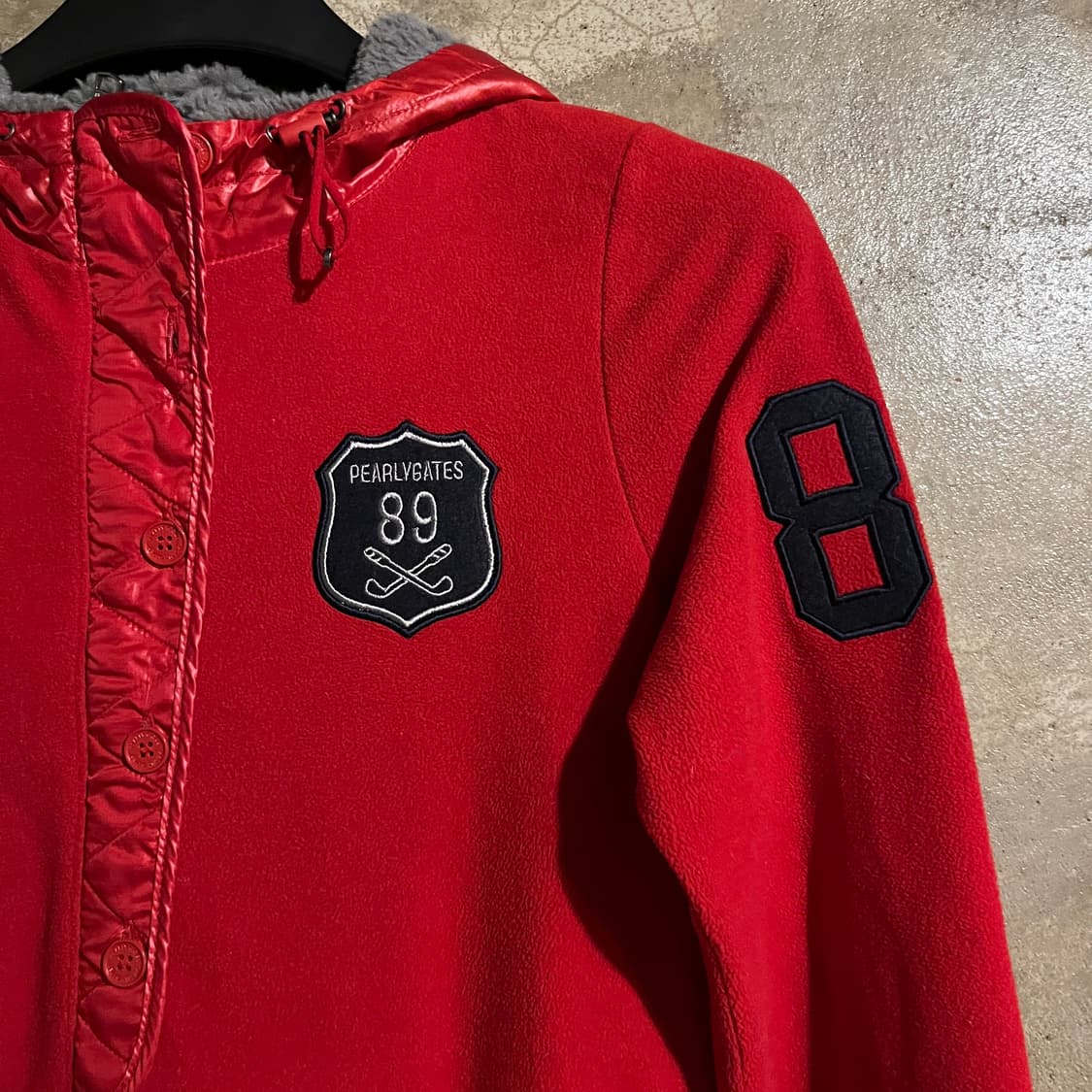 파리게이츠 플리스 반집업 후드 상품이미지2