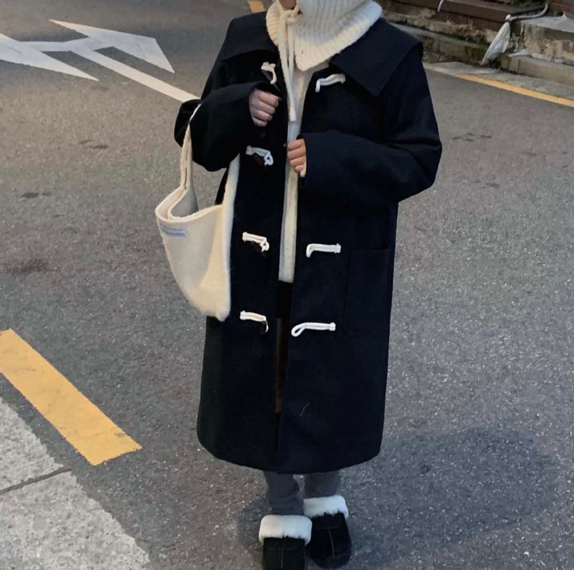 (새상품)크림치즈마켓 떡볶이코트 상품이미지3