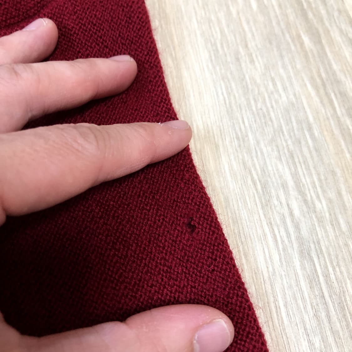 (95) 90's 라코스테 LACOSTE 양두조직 울 가디건 버건디 상품이미지9