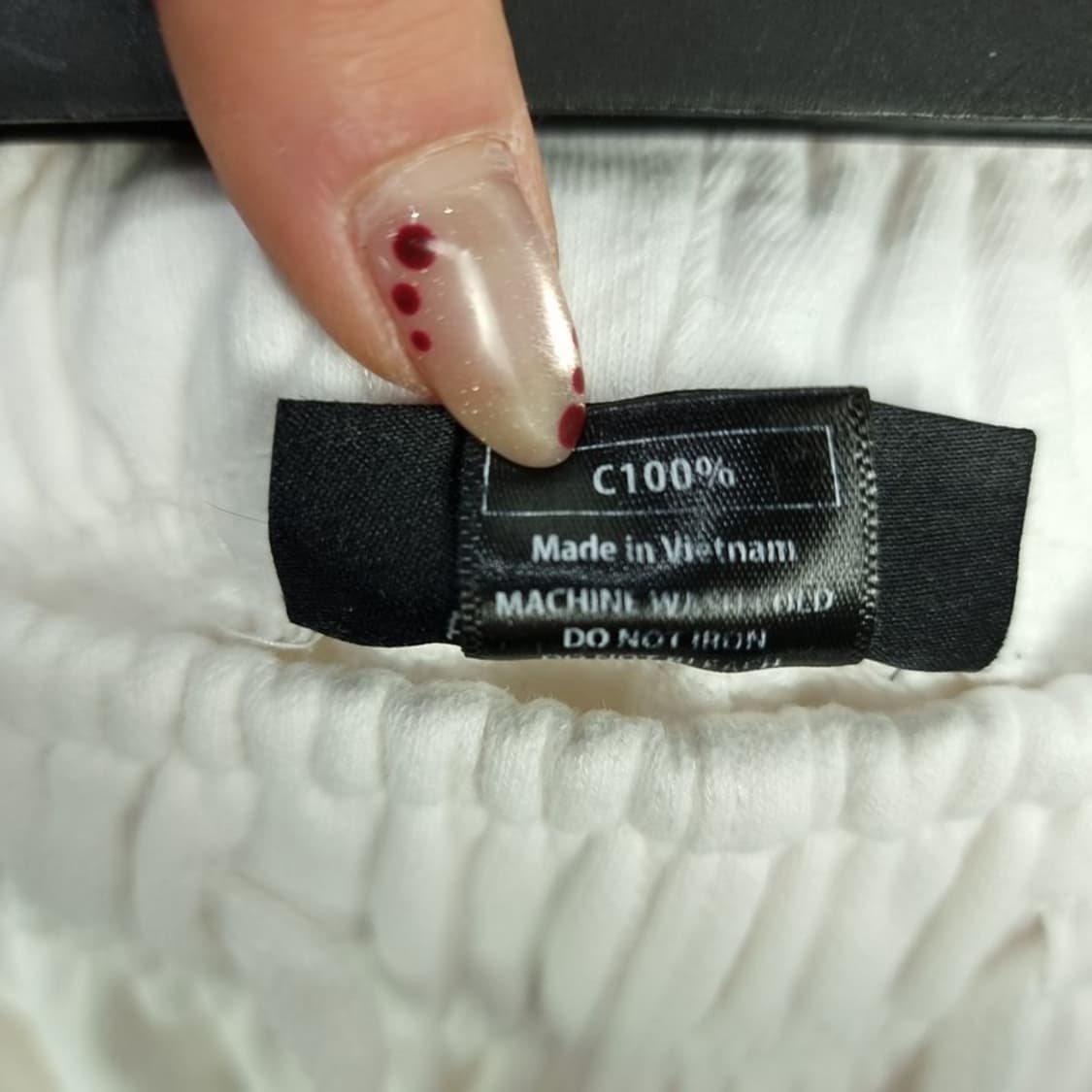 [낫포너드] 로고 프린팅 와이드 스웻 팬츠 아이보리 M19506 상품이미지8