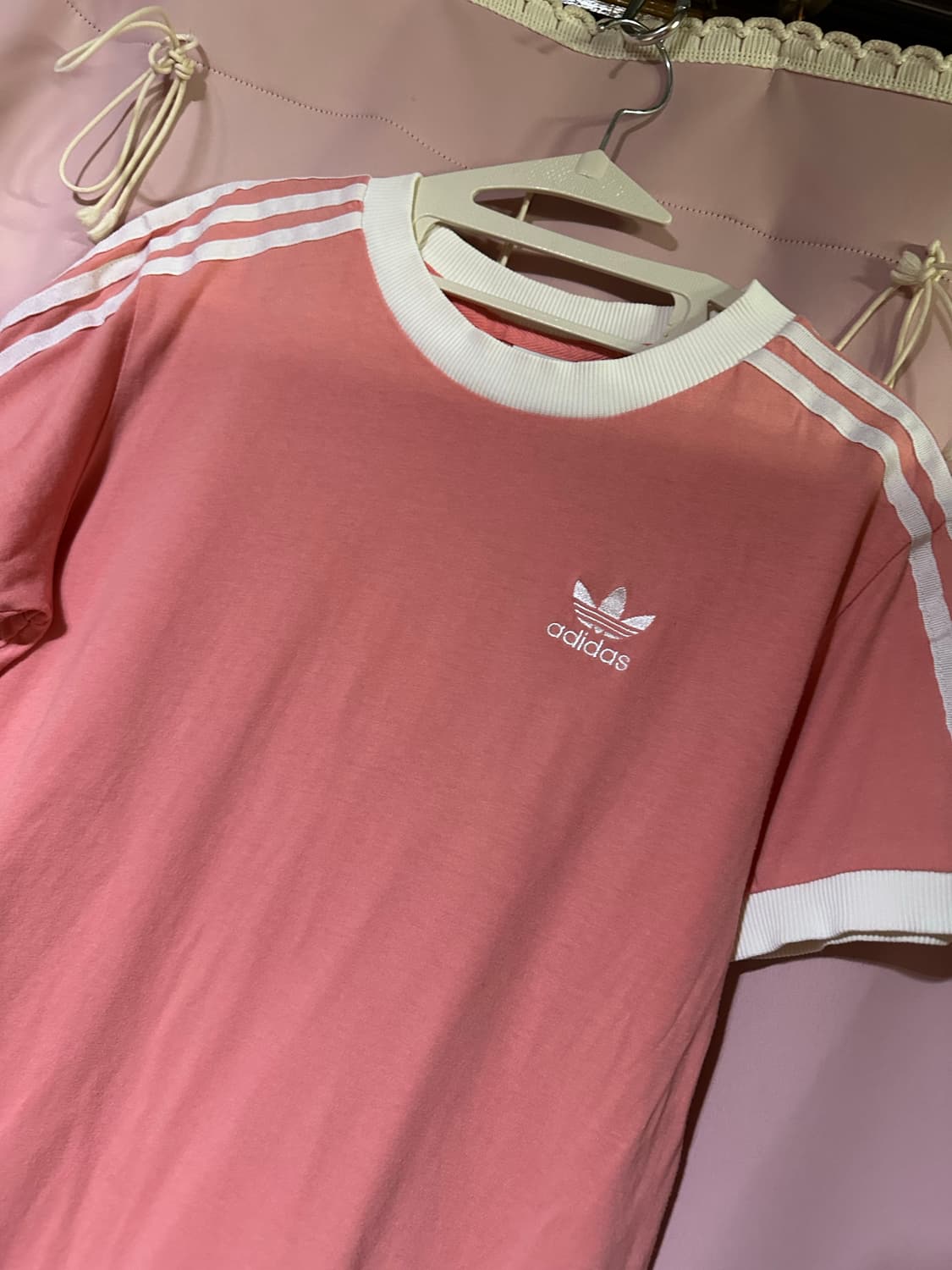 아디다스 반팔 아디다스 핑크 불꽃 티 파이어버드 핑크 아디다스반팔 상품이미지1