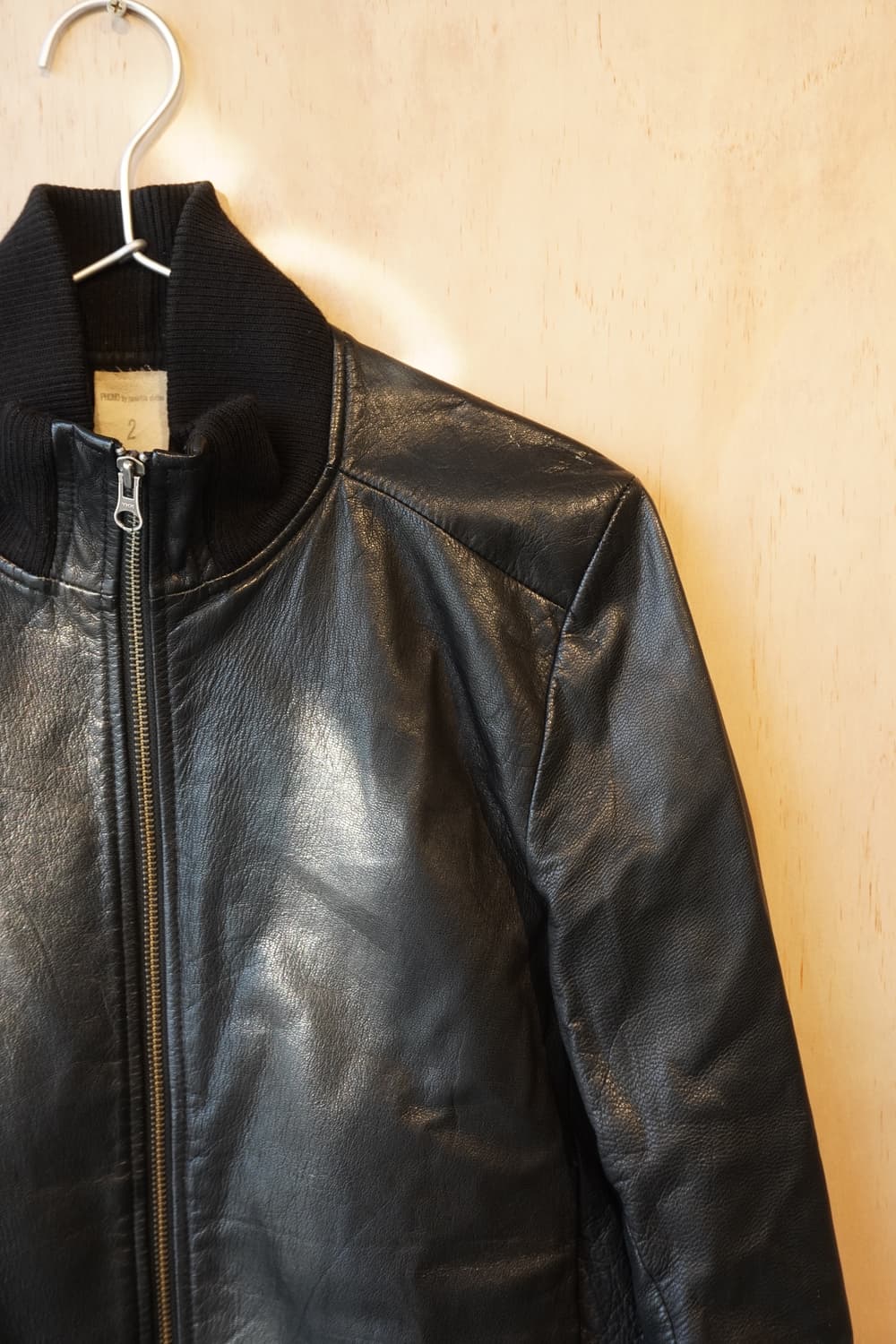 염소가죽 레더블루종자켓 GoatLeather 상품이미지3