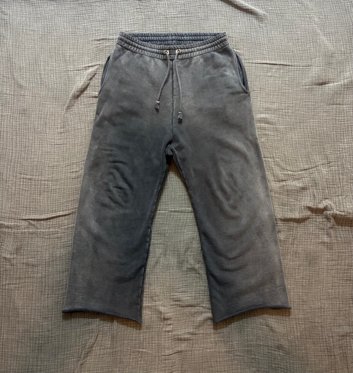 바우와우 Bowwow 하드 에이징 데미지드 스웻팬츠 XL 상품이미지3