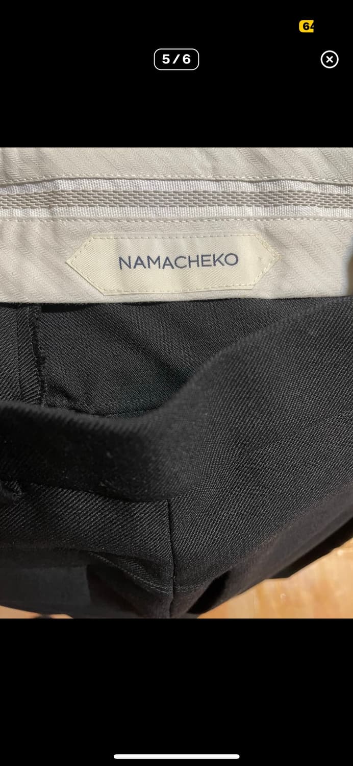 나마체코 lupon shorts S 상품이미지5