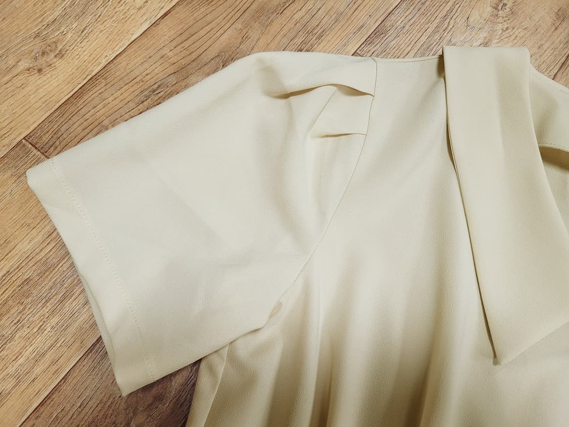 스프링크로커스(springcrocus) 카라 원피스 55-66 새상품 상품이미지5