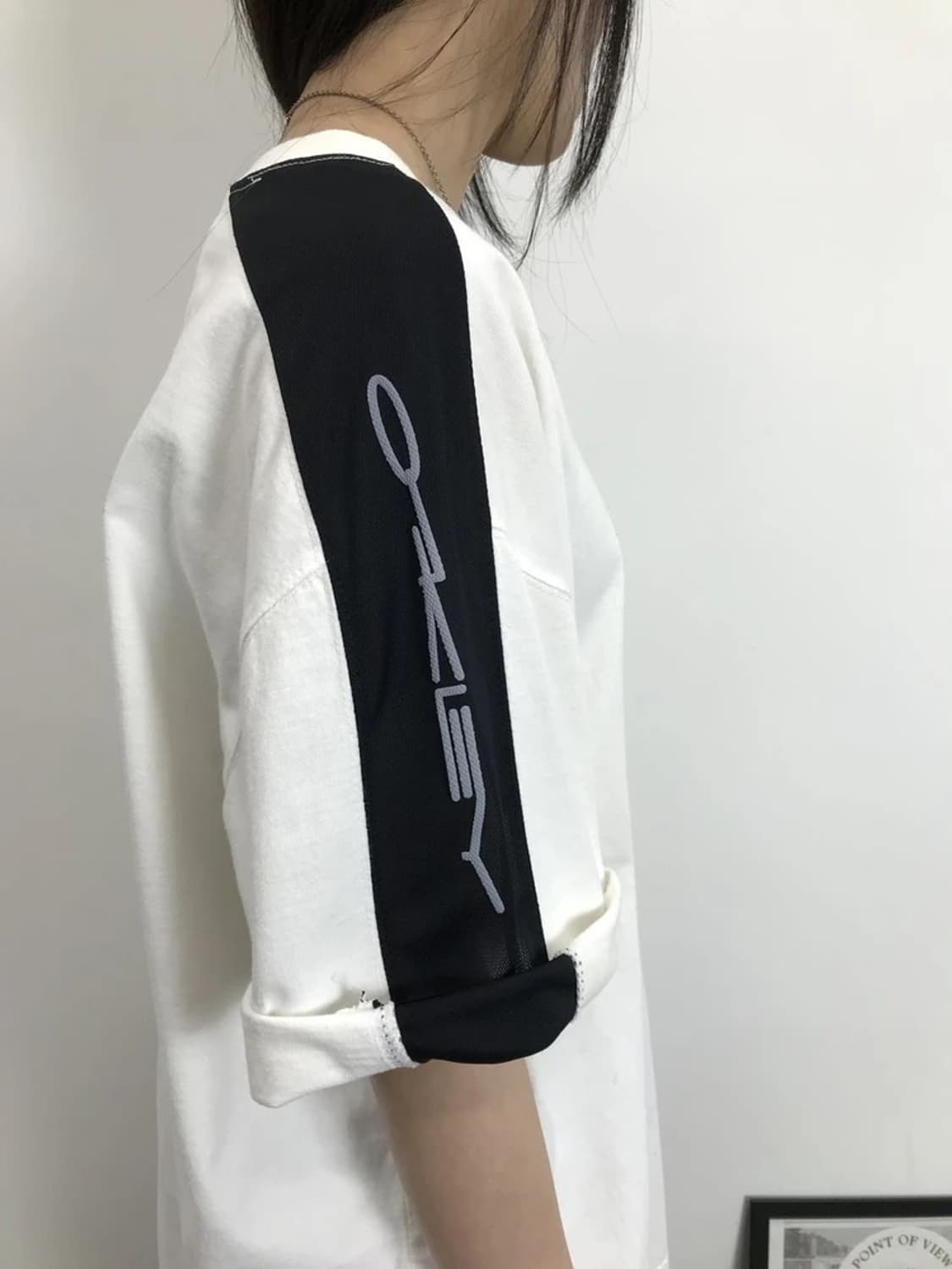 00's Oakley Software Logo Tee White 상품이미지5