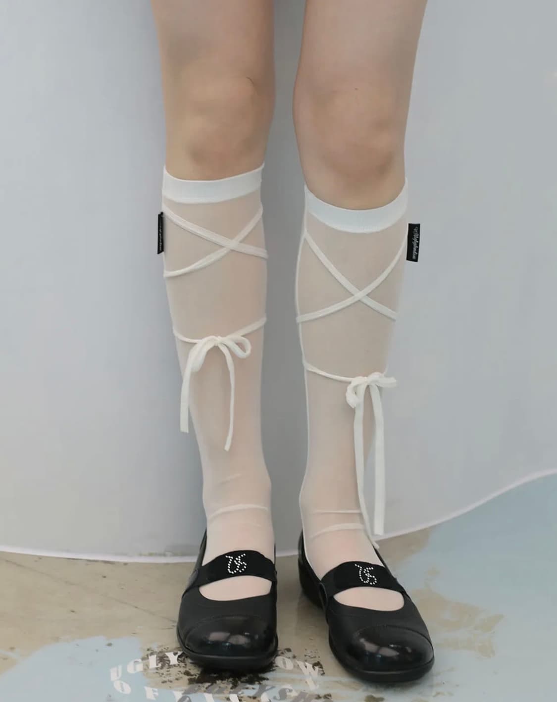 매쉬 레이스 삭스  상품이미지1