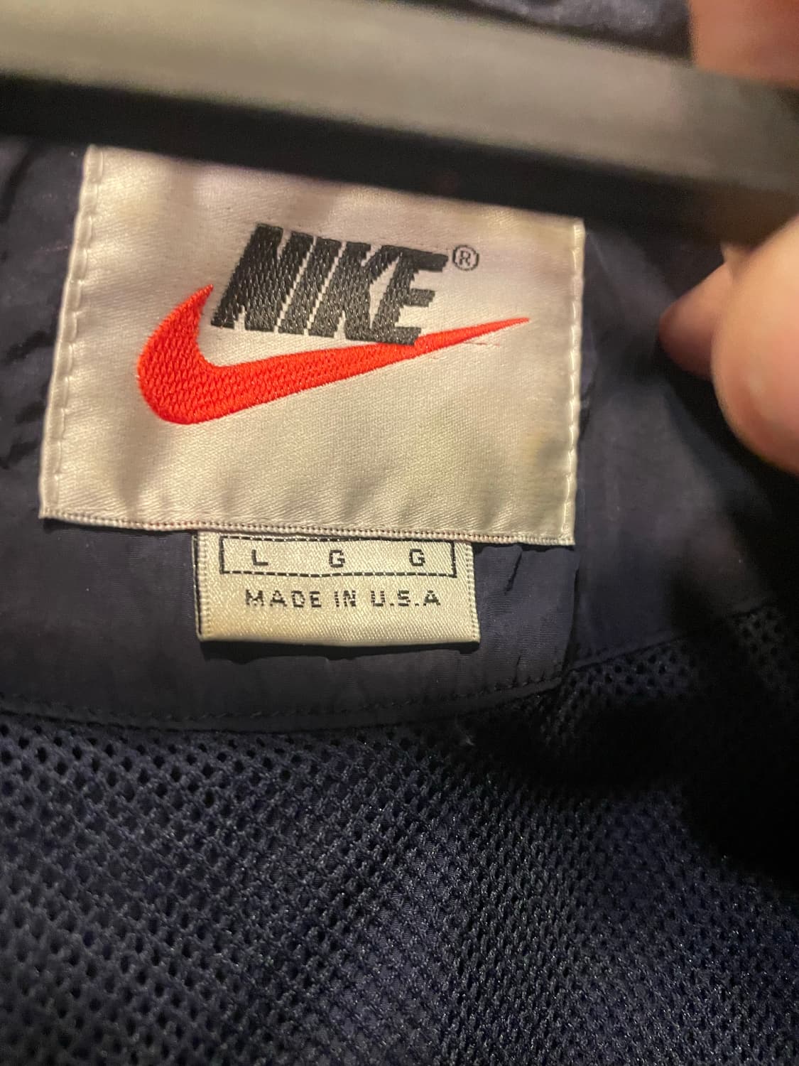 나이키 바람막이 네이비/화이트/레드L 상품이미지5