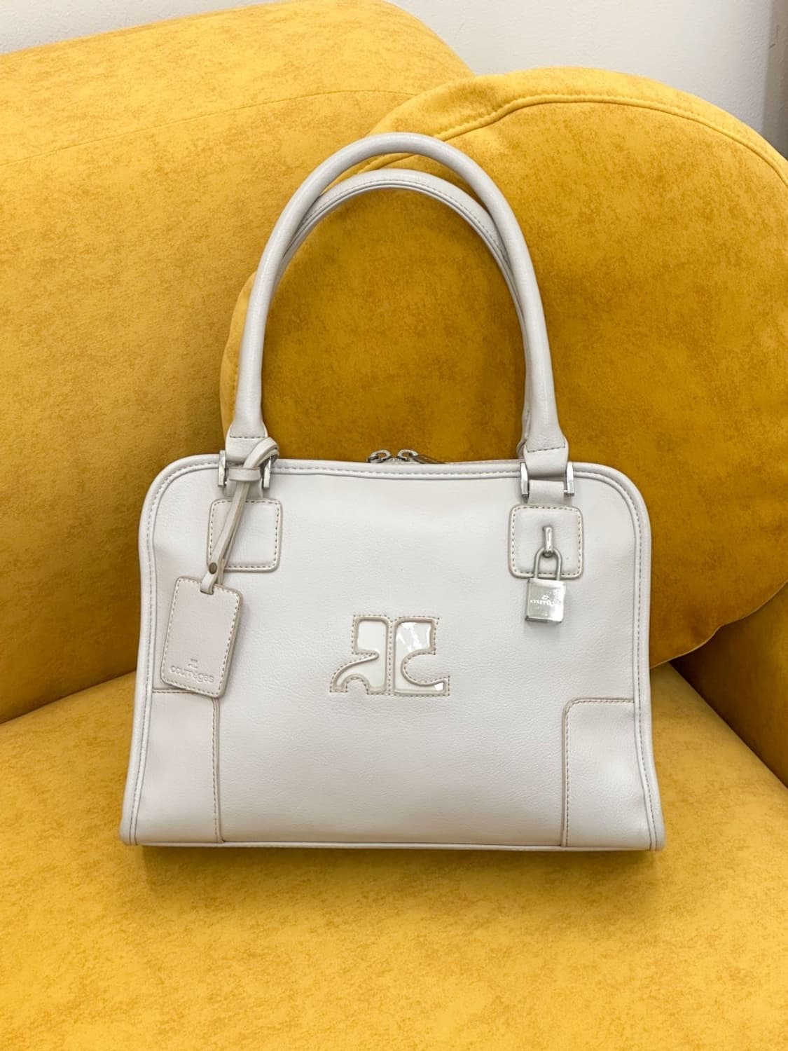 courreges / 꾸레쥬 레더 토트백  상품이미지2