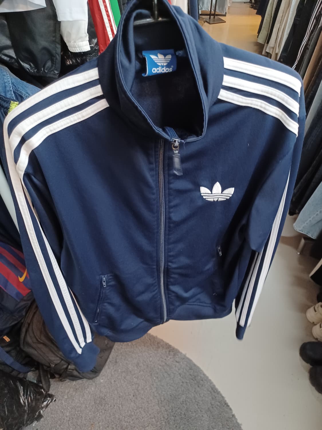 아디다스 파이어버드 트랙탑 져지 네이비 90 상품이미지6