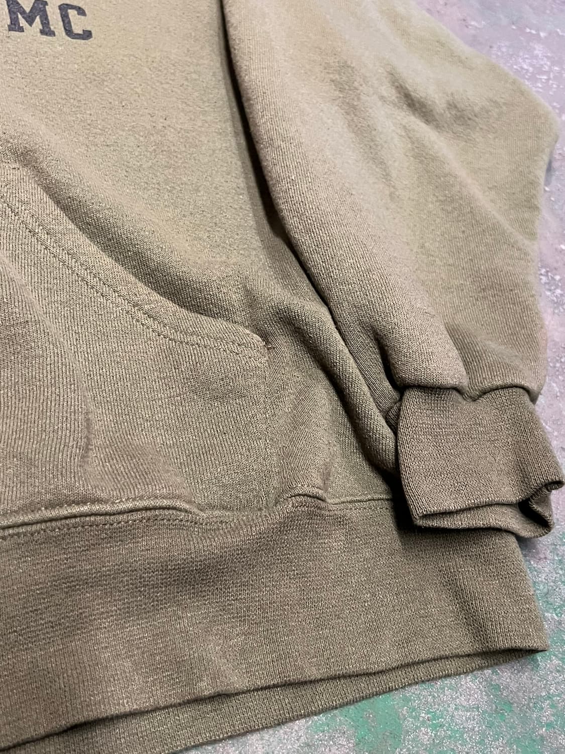 90's [M] 미군 해병대 USMC 풀집 후디 SOFFE 빈티지 군복 상품이미지7