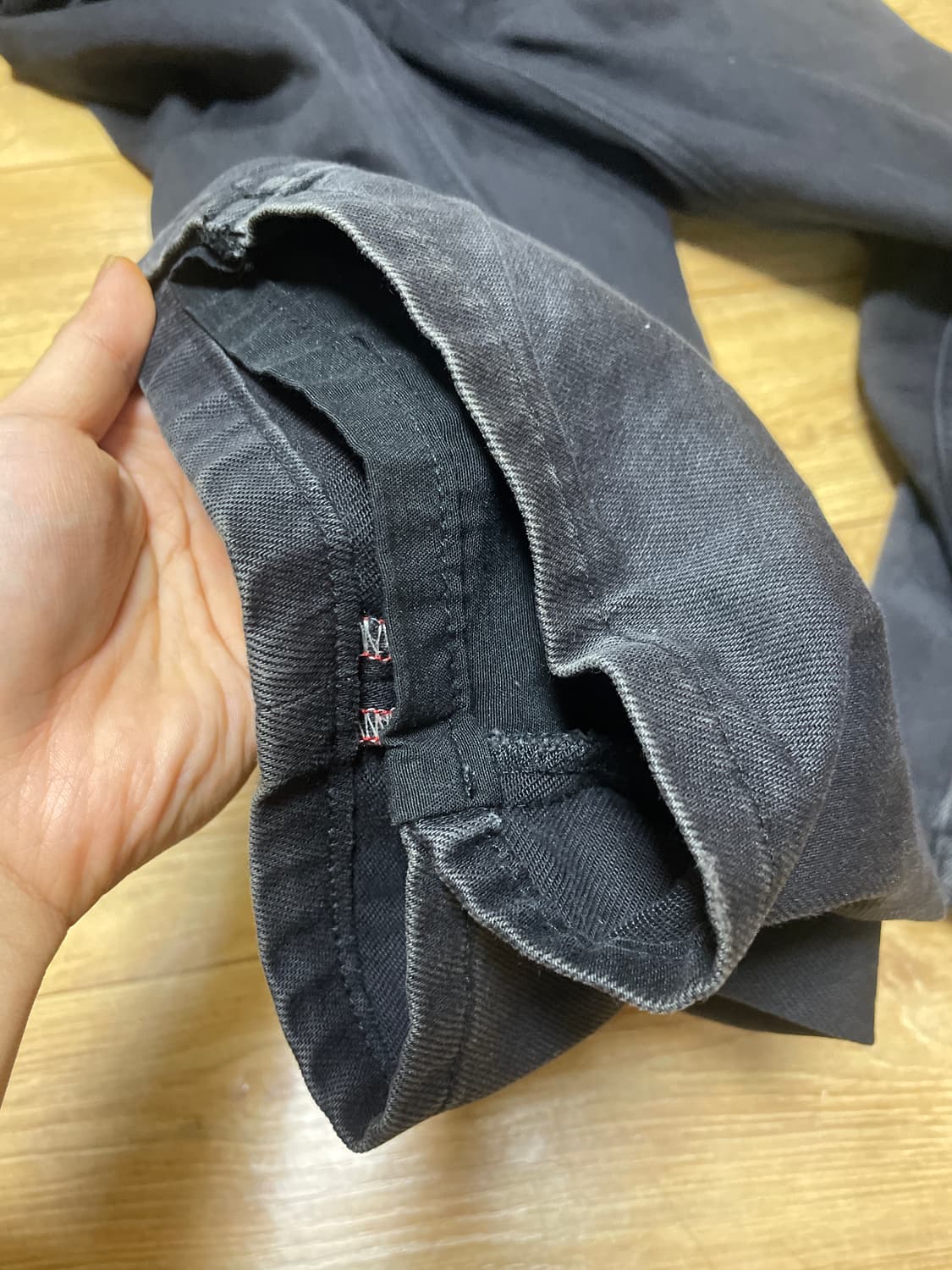 와이프로젝트 팝업진 블랙 S 상품이미지7