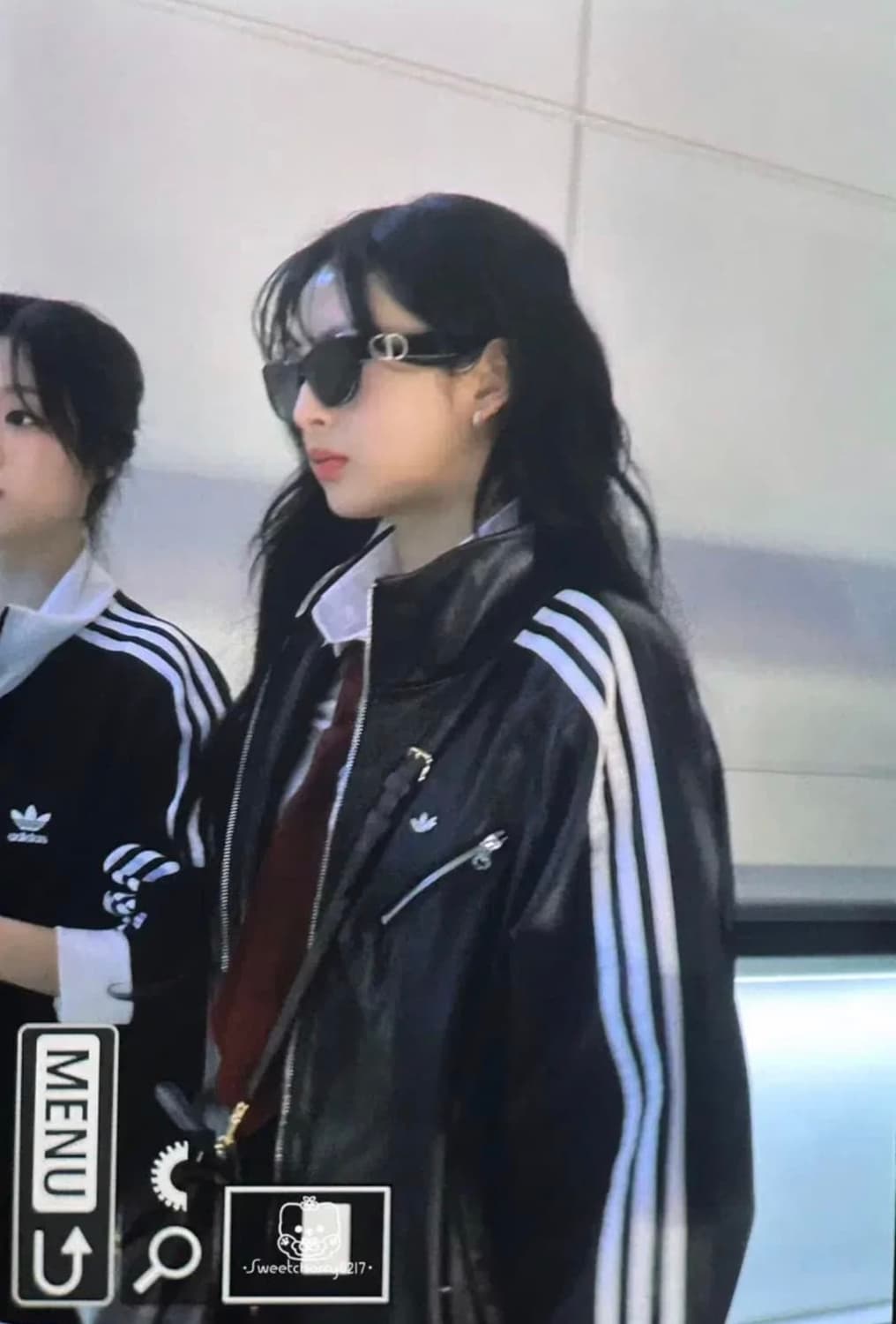 [베몬 치키타 착용] 아디다스 스포츠 모터사이클 레더 재킷 JD3778 상품이미지3