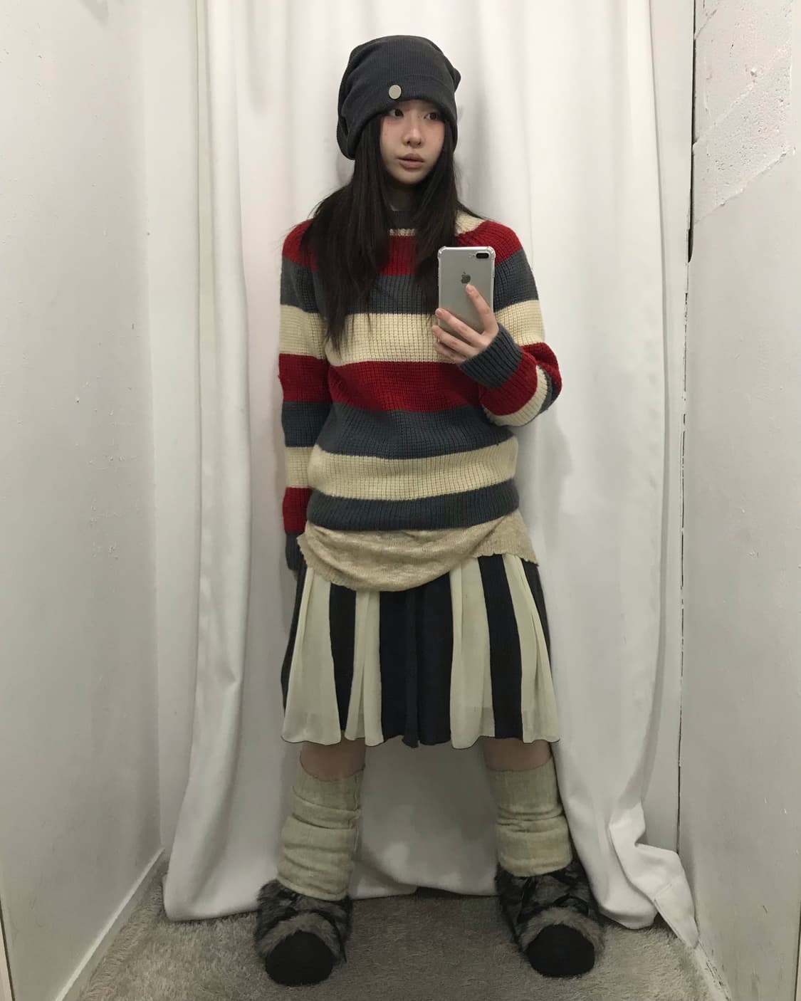 유니크 니트 코디 세트 🖤 상품이미지2