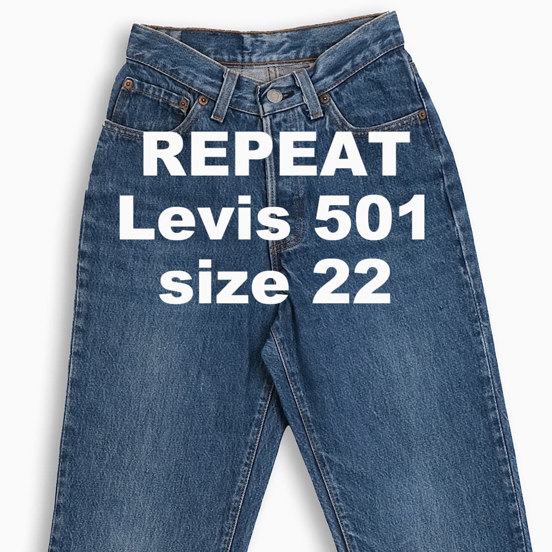 빈티지 리바이스 501 80s USA 22 인치 LV5012403 상품이미지1