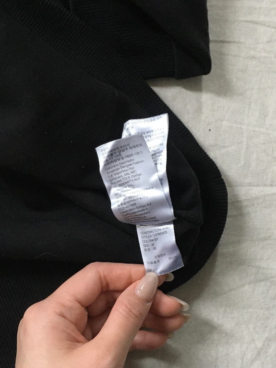 캘빈클라인 스펠 후드티 상품이미지6