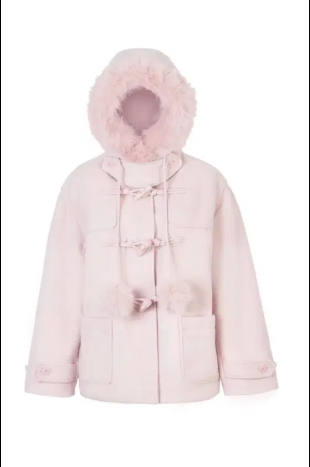 아이당클럽 폼폼코트 하프기장 상품이미지1