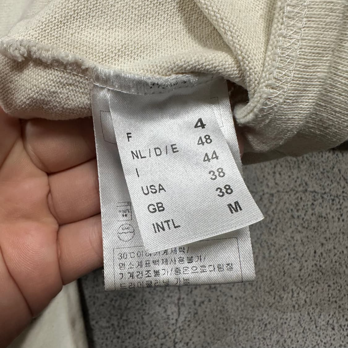 ✨ (바배) 세인트 제임스 엘보 패치 롱슬리브 상품이미지4